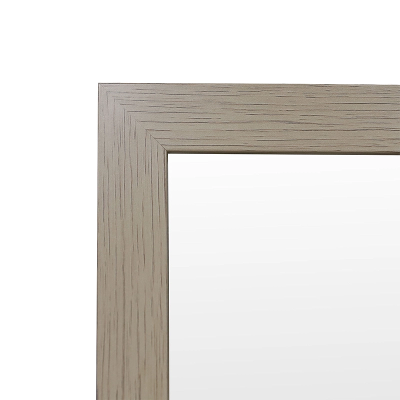 ESPEJO DECORATIVO DORAL PEDESTAL 46X156 CM CAFÉ - 3