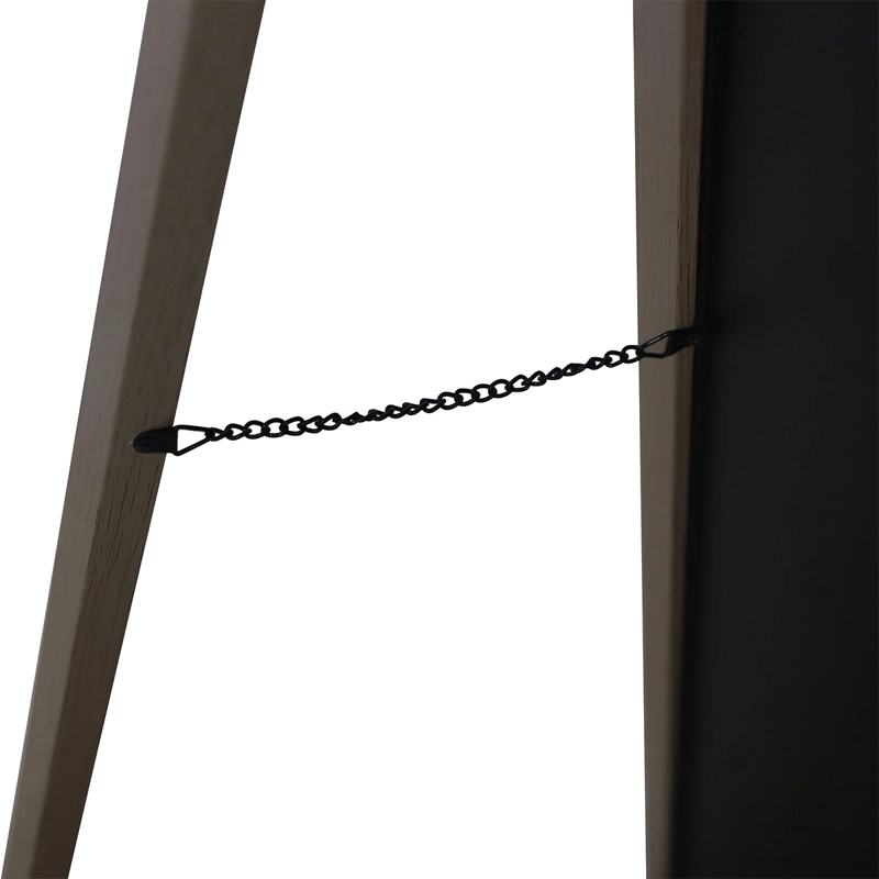 ESPEJO DECORATIVO DORAL PEDESTAL 46X156 CM CAFÉ - 4