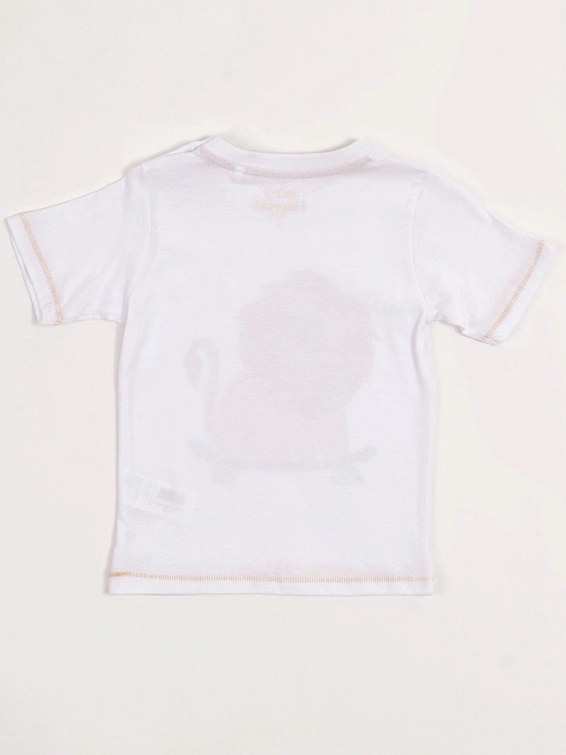 POLERA NIÑO BABY HARVEST ALGODÓN MANGA CORTA ESTAMPADA - 4