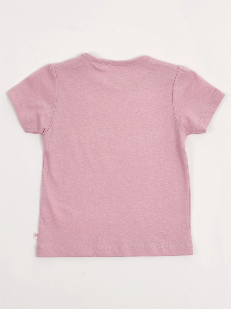 POLERA NIÑA BABY HARVEST ALGODÓN MANGA CORTA BÁSICA - 2