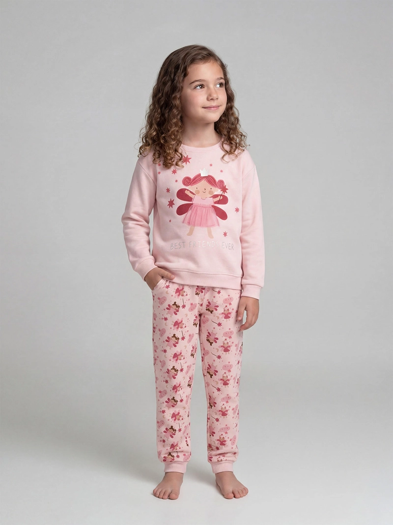 PIJAMA NIÑA HARVEST LARGO - 1