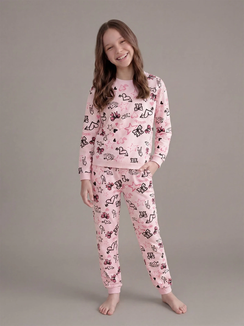 PIJAMA NIÑA INDEX TEEN LARGO - 1