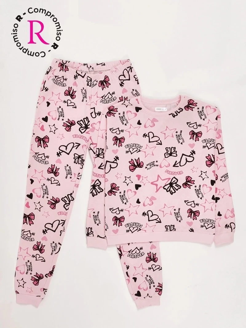 PIJAMA NIÑA INDEX TEEN LARGO - 3