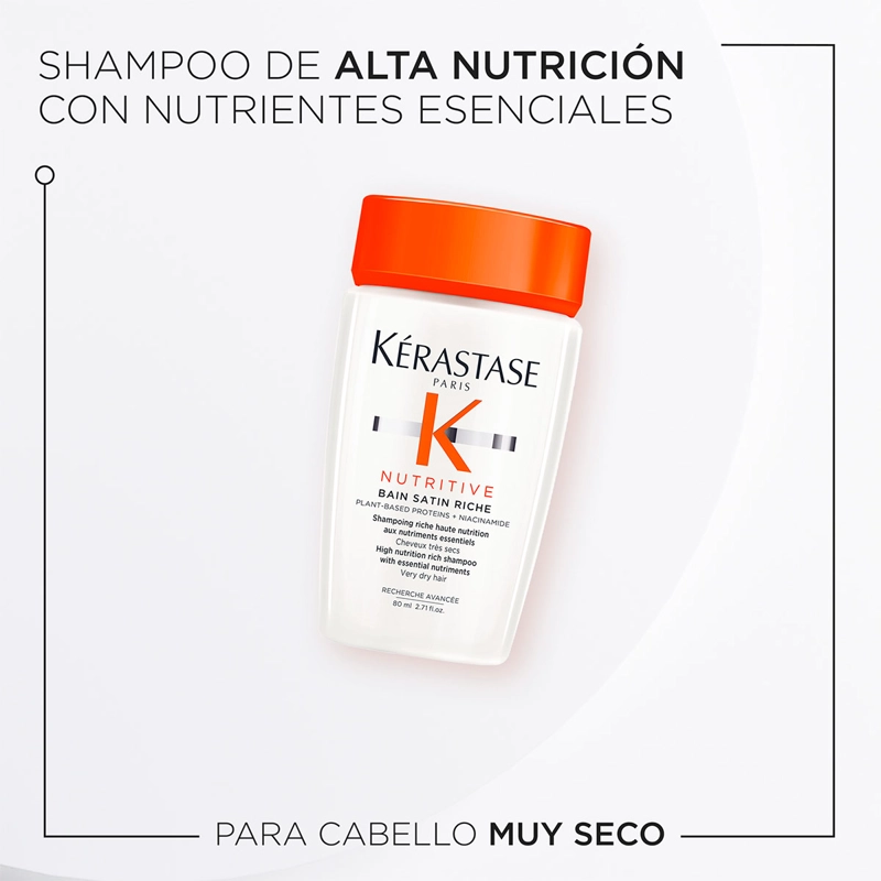 SHAMPOO NUTRITIVO KERASTASE NUTRITIVE 80 ML - 2
