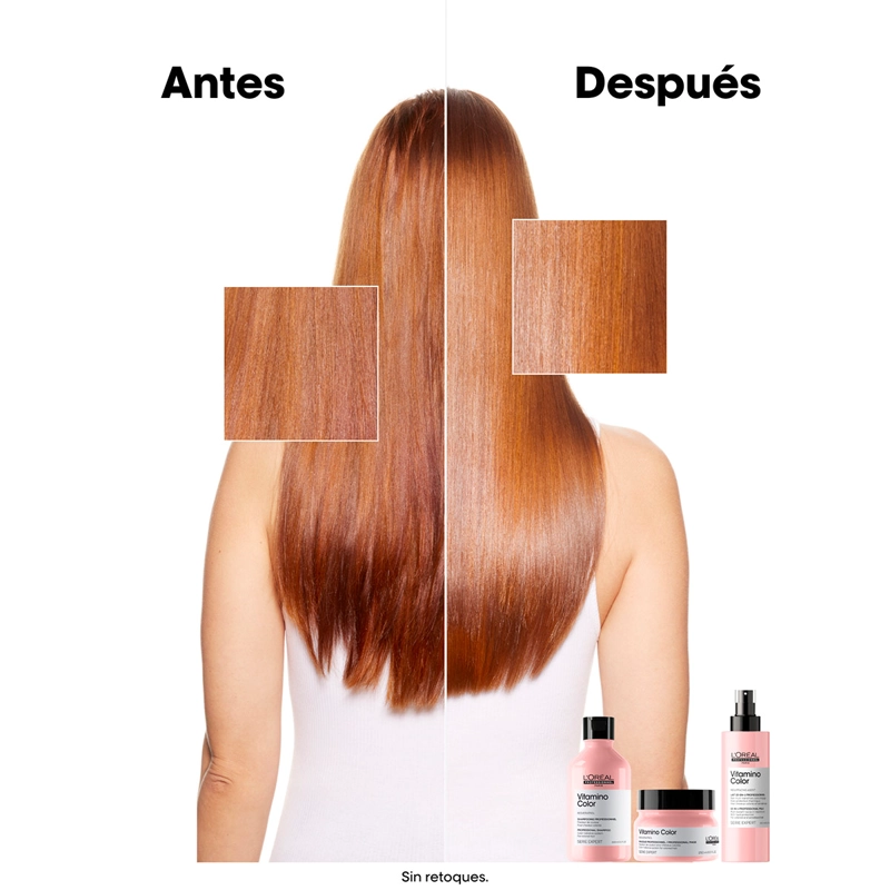 REFILL SHAMPOO CUIDADO COLOR L'OREAL PROFESSIONNEL VITAMINO COLOR SPECTRUM 240 ML  - 4