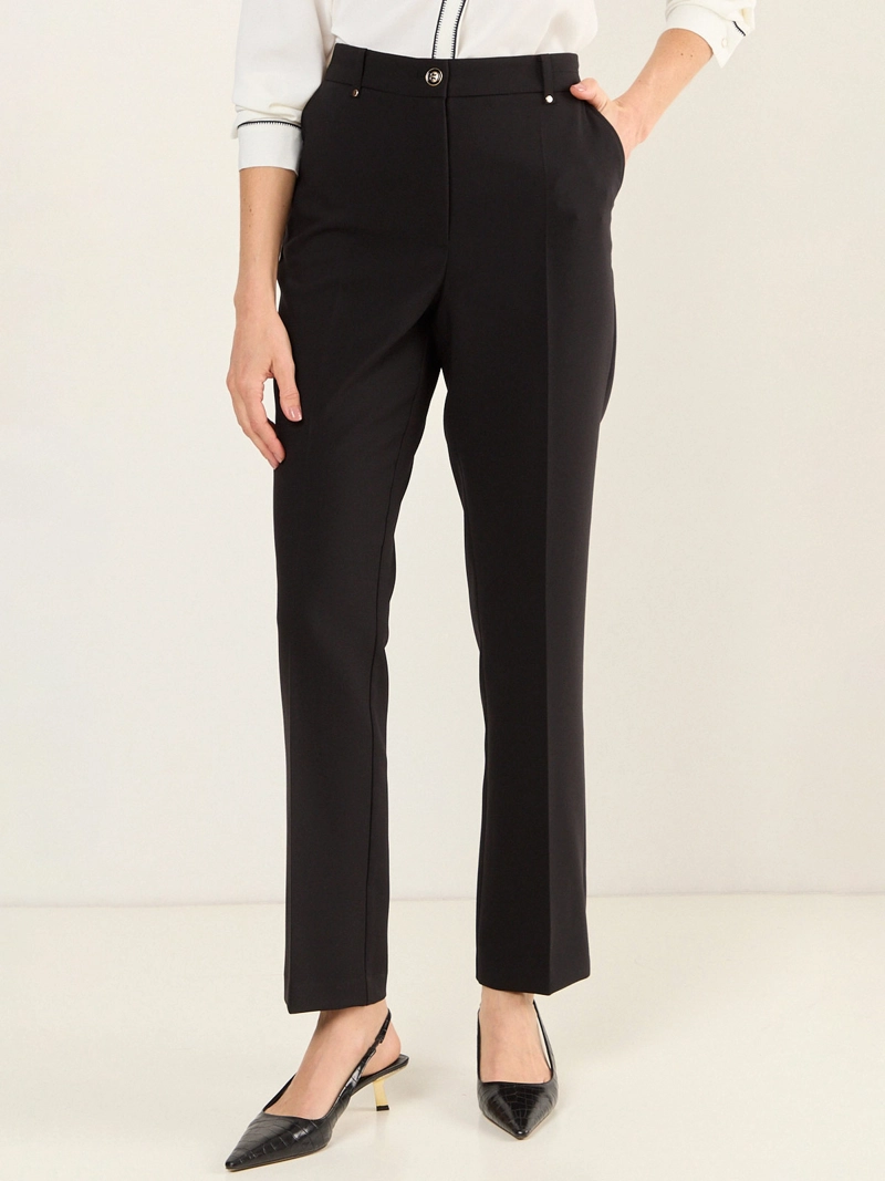 PANTALÓN MUJER MA GRIFFE RECTO CLÁSICO - 3