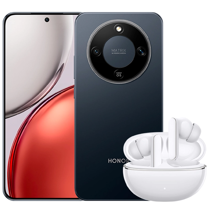 SMARTPHONE HONOR MAGIC 8 LITE 256GB 8GB 108MP 6.7” + EARBUDS X8I - 1