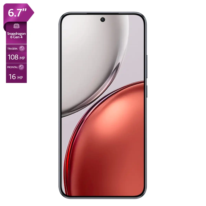 SMARTPHONE HONOR MAGIC 8 LITE 256GB 8GB 108MP 6.7” + EARBUDS X8I - 2