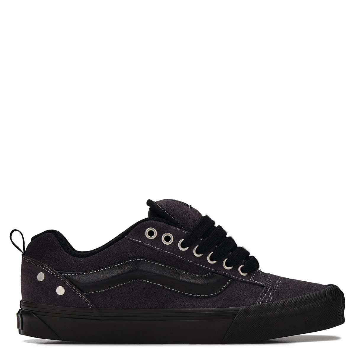 ZAPATILLAS MUJER VANS URBANAS GRIS KNU SKOOL CUERO - 1