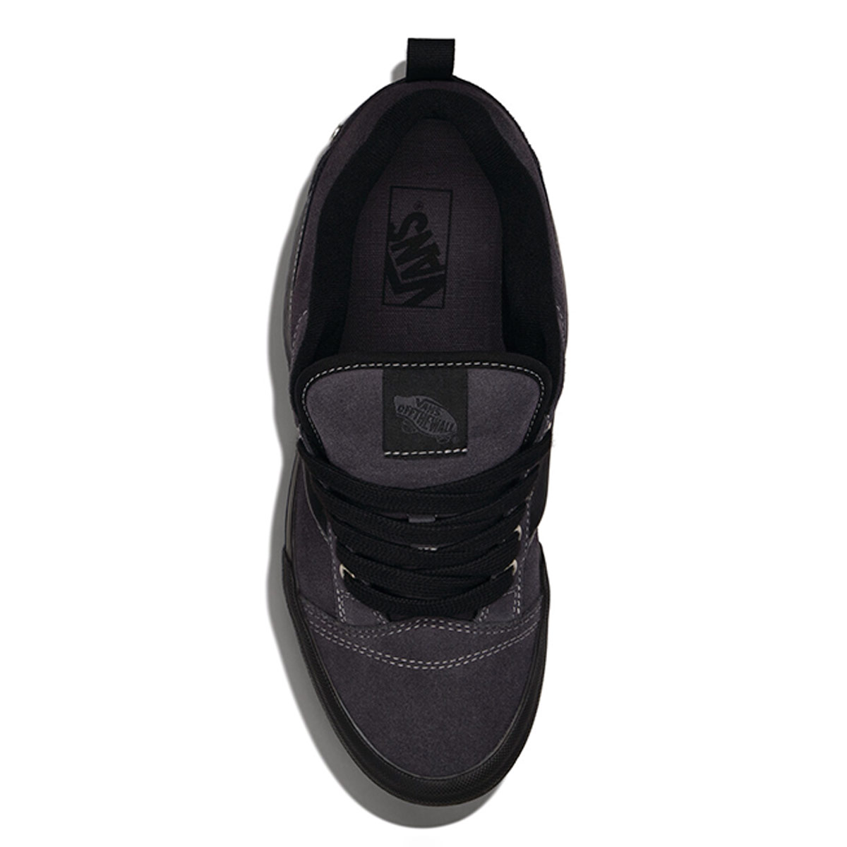 ZAPATILLAS MUJER VANS URBANAS GRIS KNU SKOOL CUERO - 2
