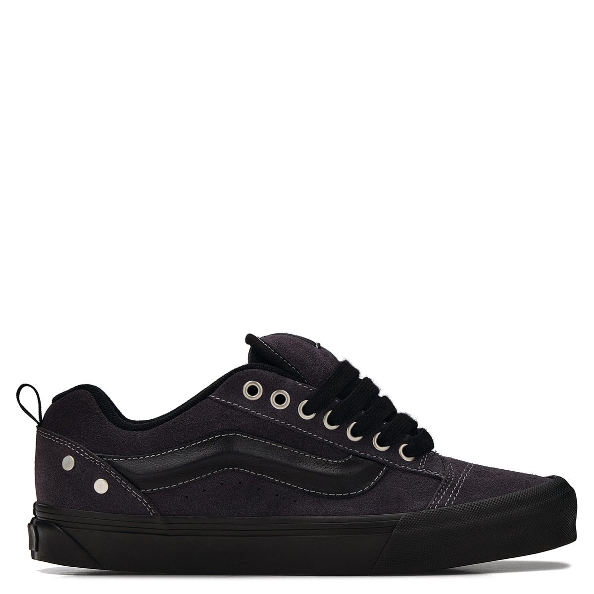 ZAPATILLAS MUJER VANS URBANAS GRIS KNU SKOOL CUERO - 1