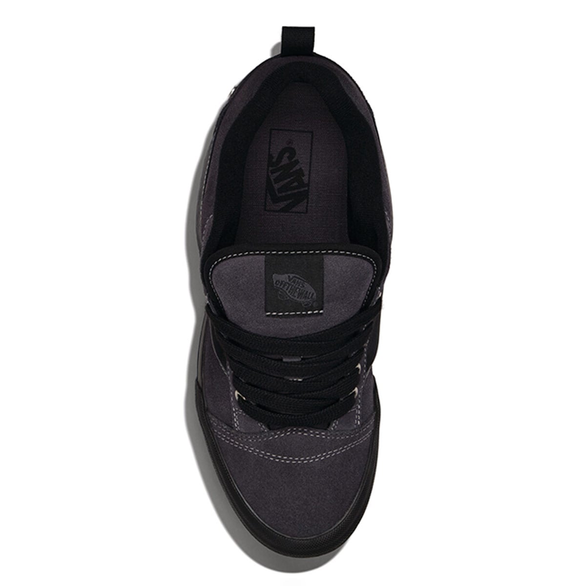 ZAPATILLAS MUJER VANS URBANAS GRIS KNU SKOOL CUERO - 2