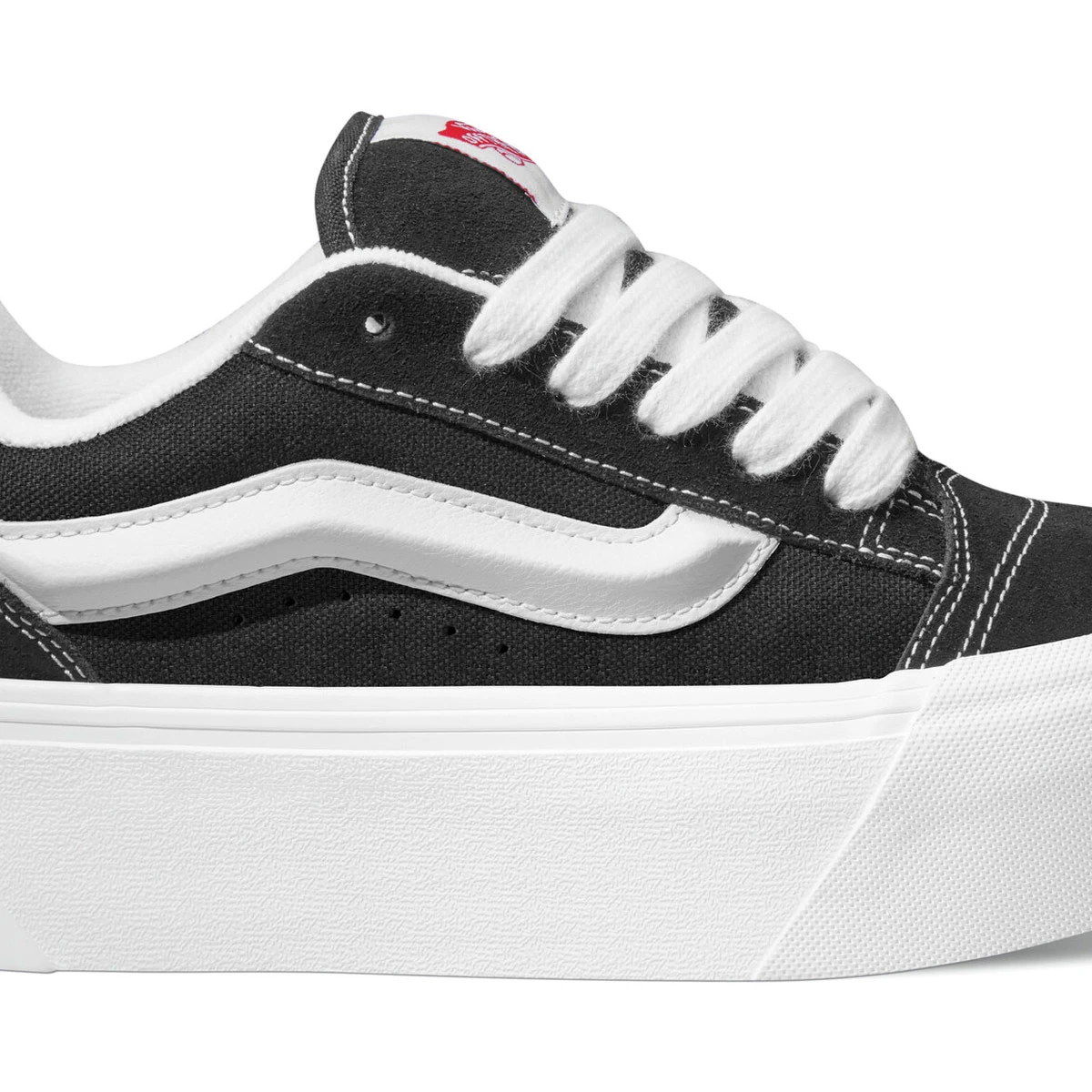 ZAPATILLAS MUJER VANS URBANAS NEGRO KNU STACK  - 4