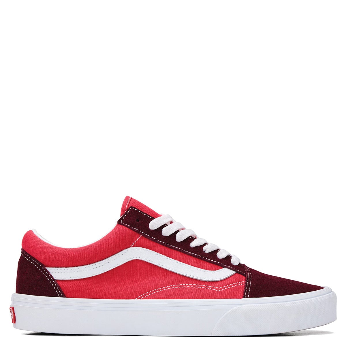 ZAPATILLAS MUJER VANS URBANAS ROJO OLD SKOOL  - 1