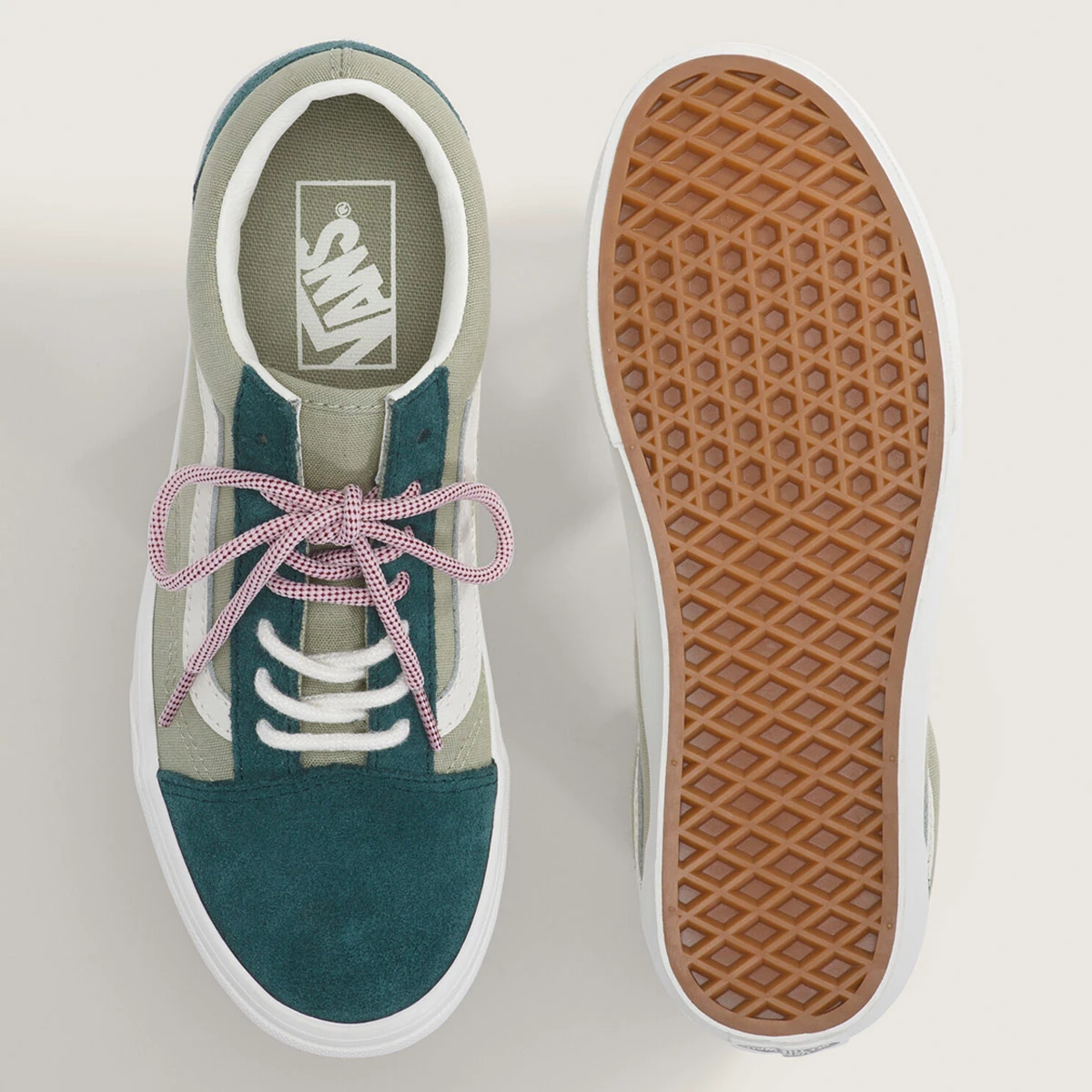 ZAPATILLAS MUJER VANS URBANAS ROSA OLD SKOOL  - 3