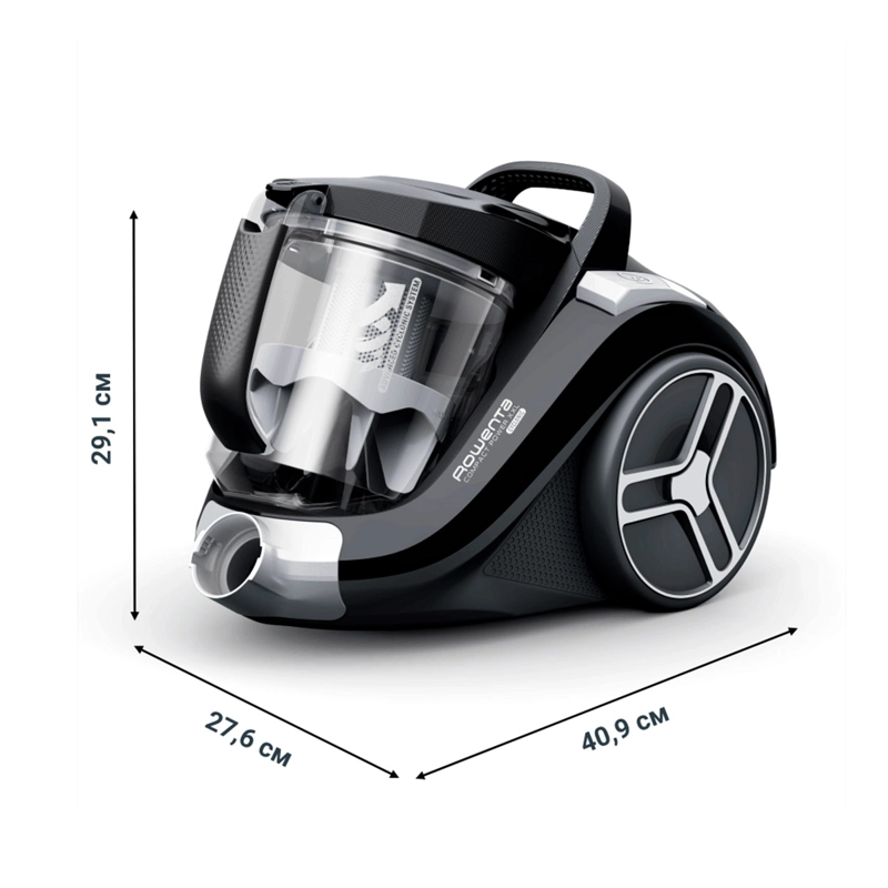 ASPIRADORA TRINEO ROWENTA CICLÓNICA COMPACT POWER XXL RO4B25EA         - 7