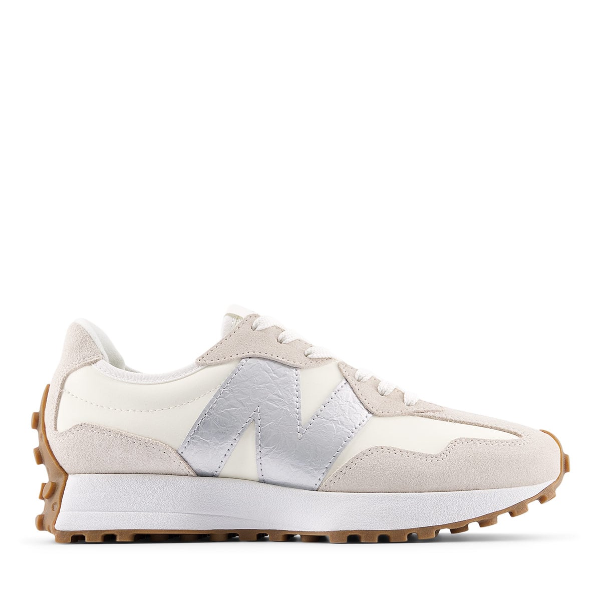 ZAPATILLAS MUJER NEW BALANCE CASUALES PLATEADO W327240 - 1