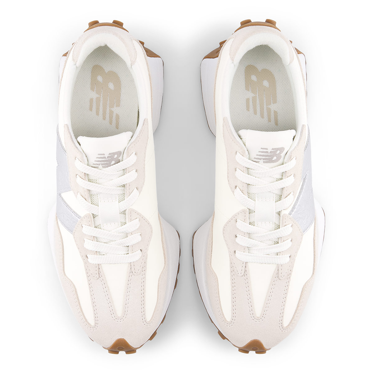 ZAPATILLAS MUJER NEW BALANCE CASUALES PLATEADO W327240 - 4