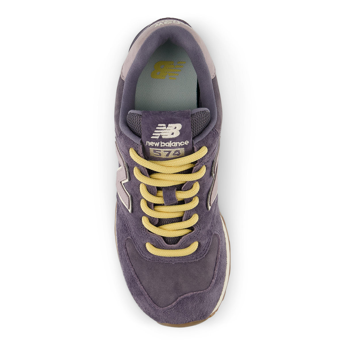 ZAPATILLAS MUJER NEW BALANCE CASUALES MORADO W5749OU CUERO - 4