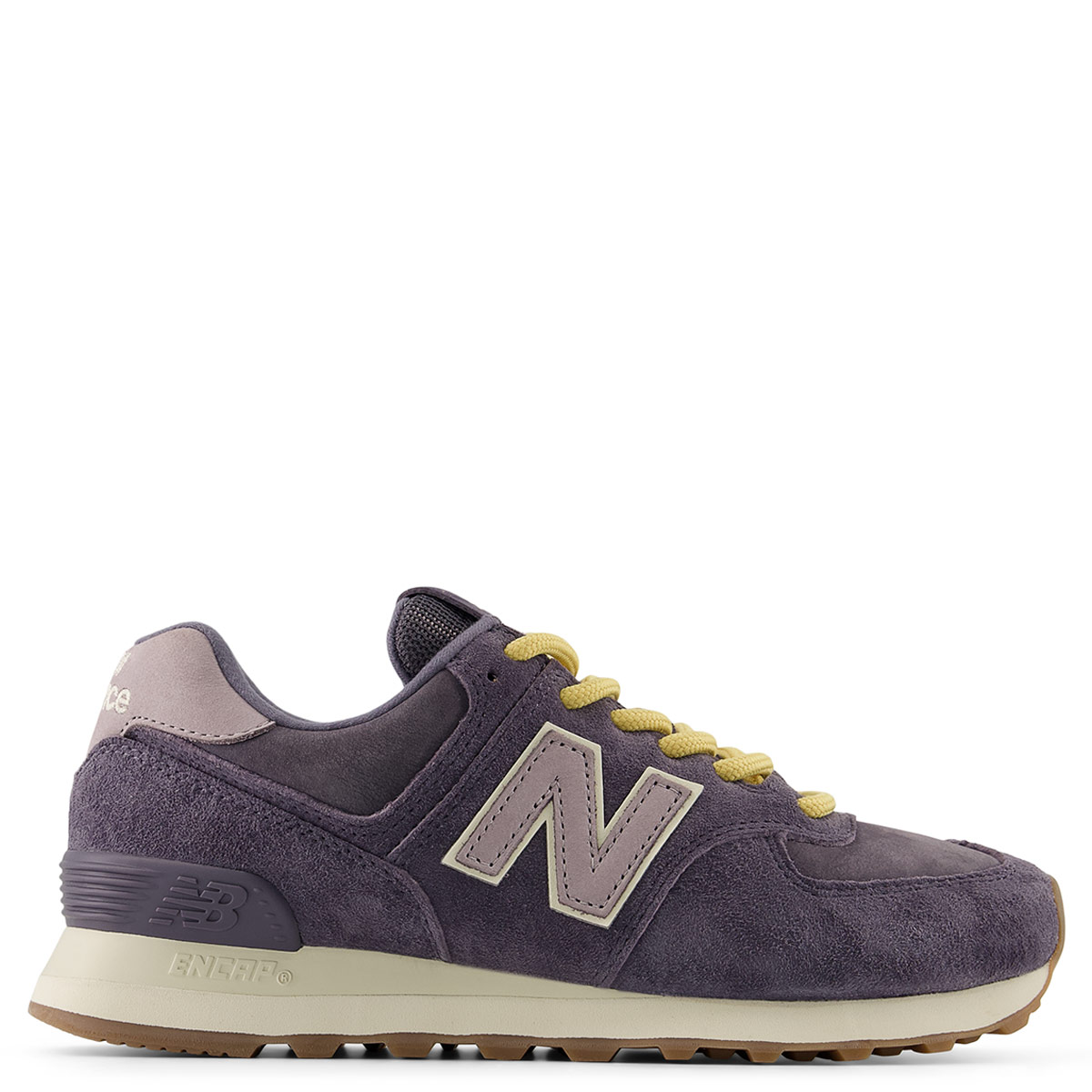 ZAPATILLAS MUJER NEW BALANCE CASUALES MORADO W5749OU CUERO - 1
