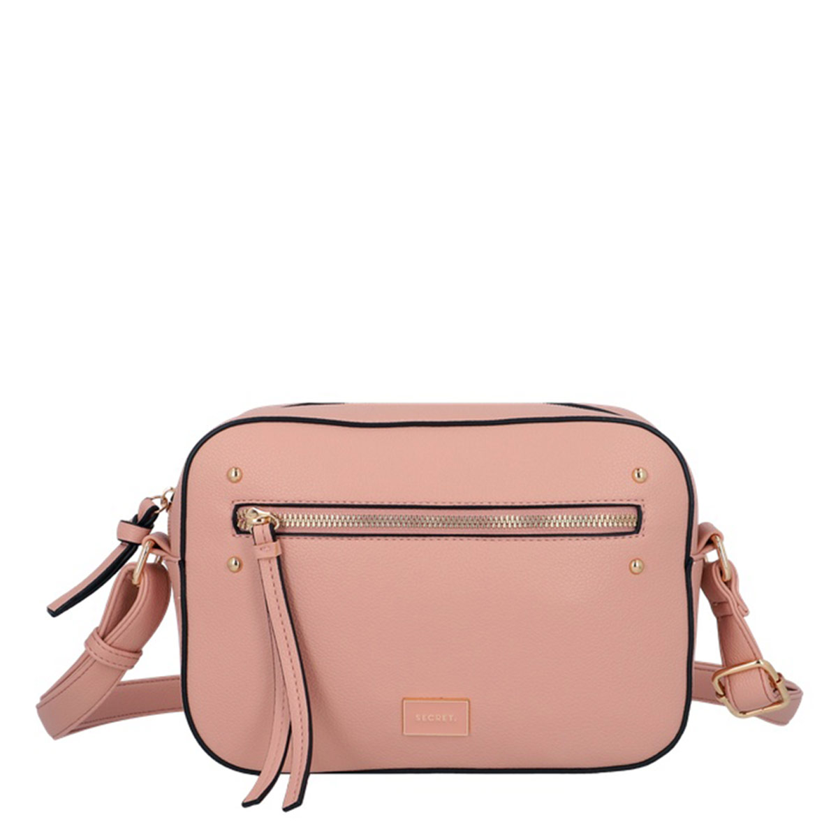 CARTERA BANDOLERA SECRET ALABAMA ROSADO - 1