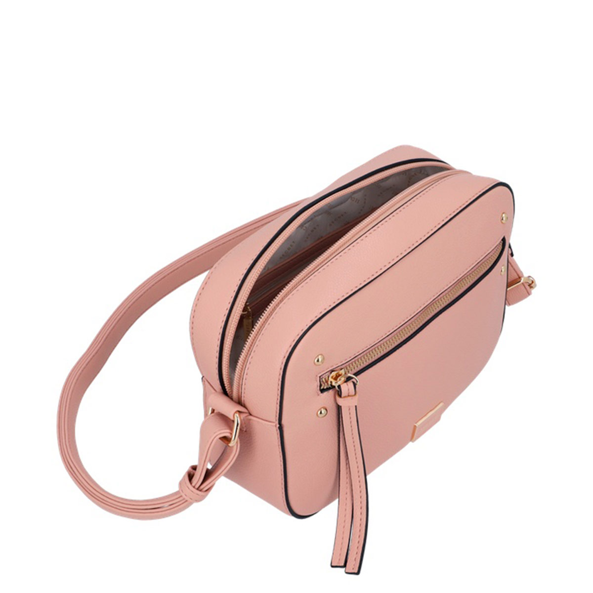 CARTERA BANDOLERA SECRET ALABAMA ROSADO - 4