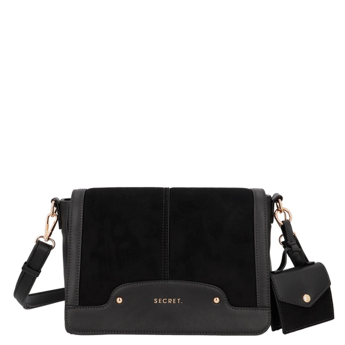 CARTERA BANDOLERA SECRET BENONI NEGRO - 1