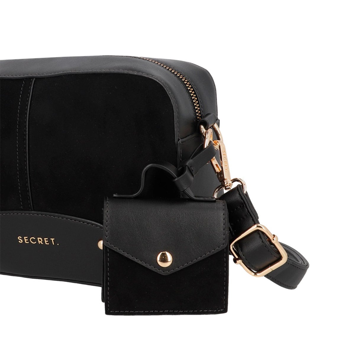 CARTERA BANDOLERA SECRET BENONI NEGRO - 5