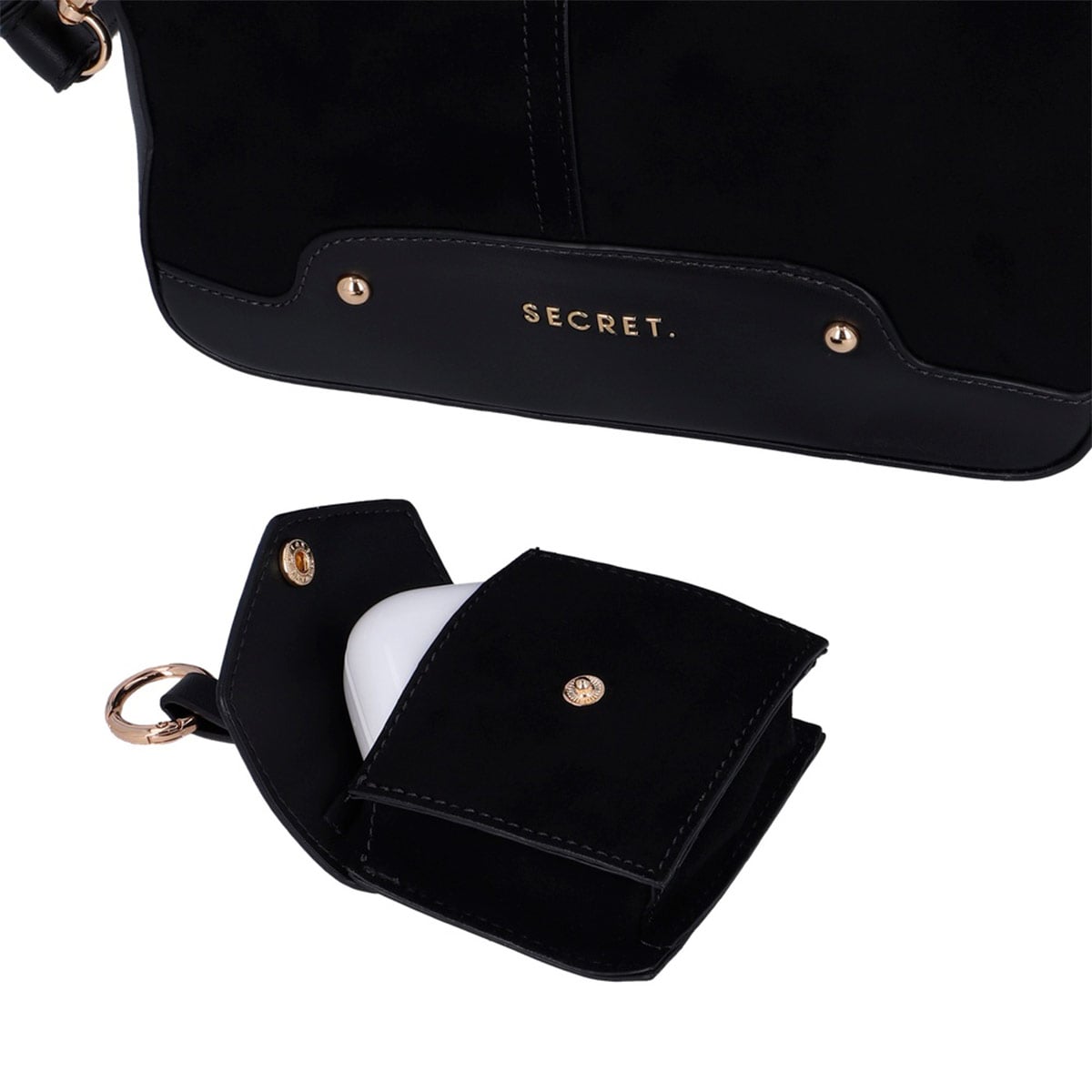 CARTERA BANDOLERA SECRET BENONI NEGRO - 6