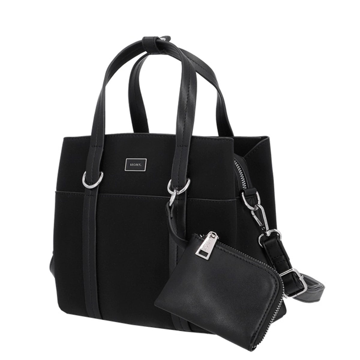 CARTERA BANDOLERA SECRET BURGOS  NEGRO - 2
