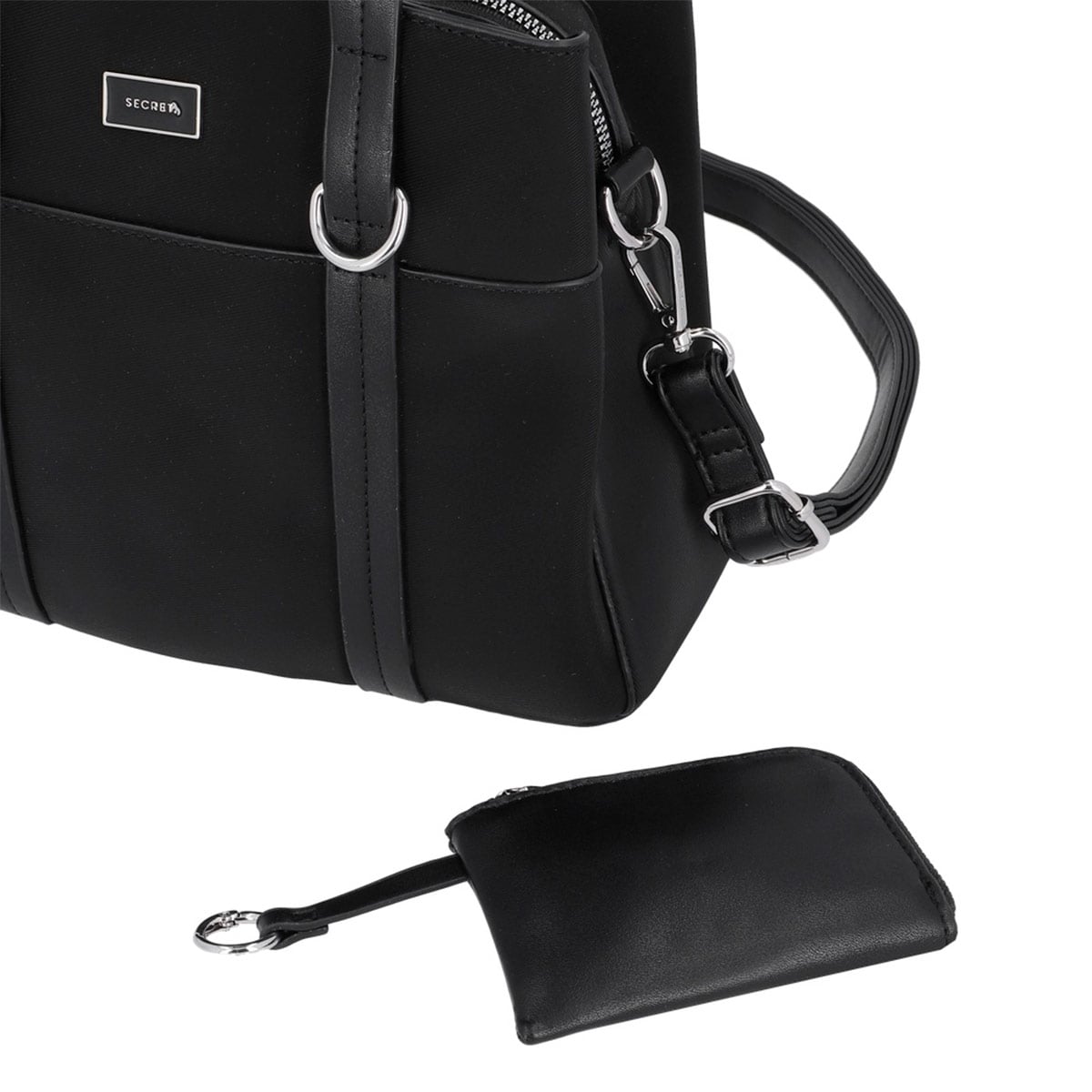 CARTERA BANDOLERA SECRET BURGOS  NEGRO - 6