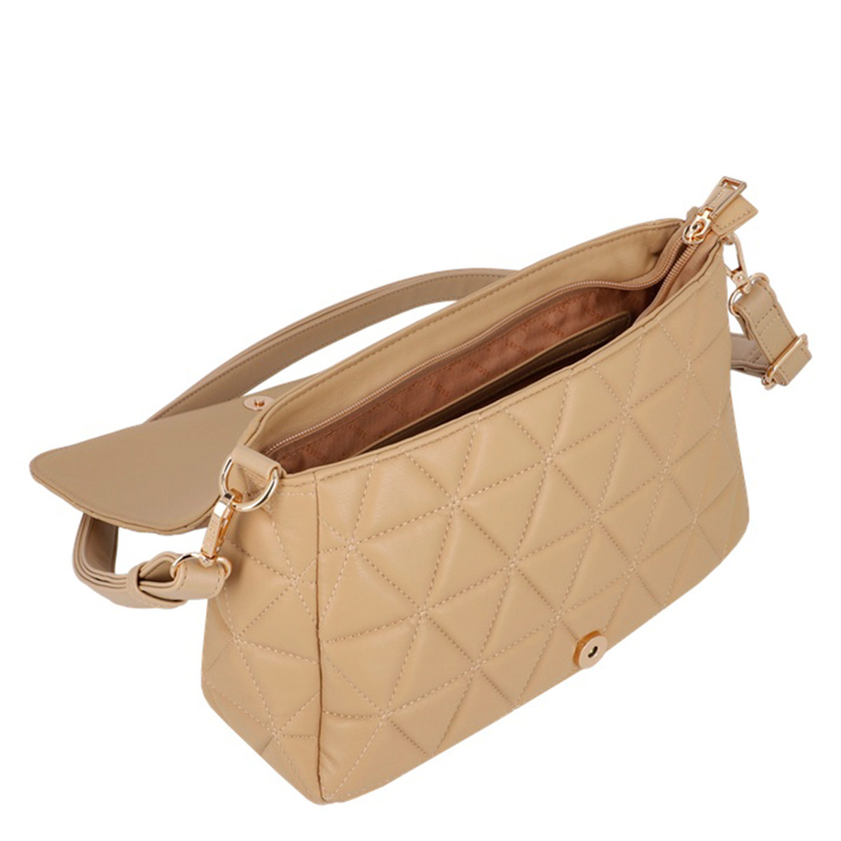 CARTERA BANDOLERA SECRET CATANIA BEIGE - 4