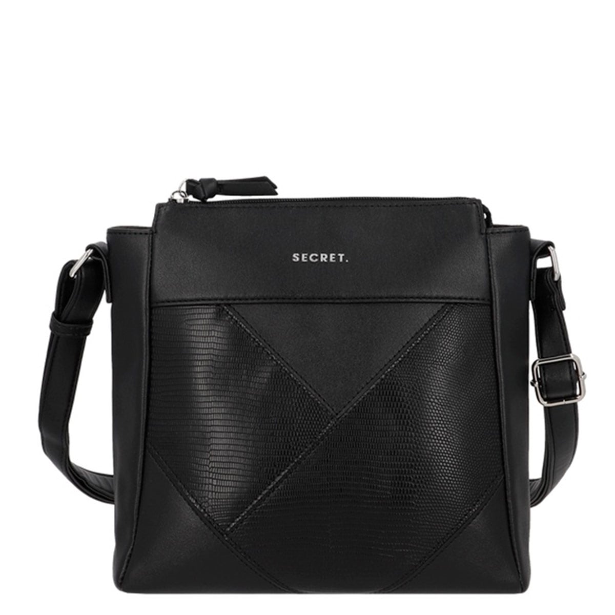 CARTERA BANDOLERA SECRET HUNGRIA NEGRO - 1