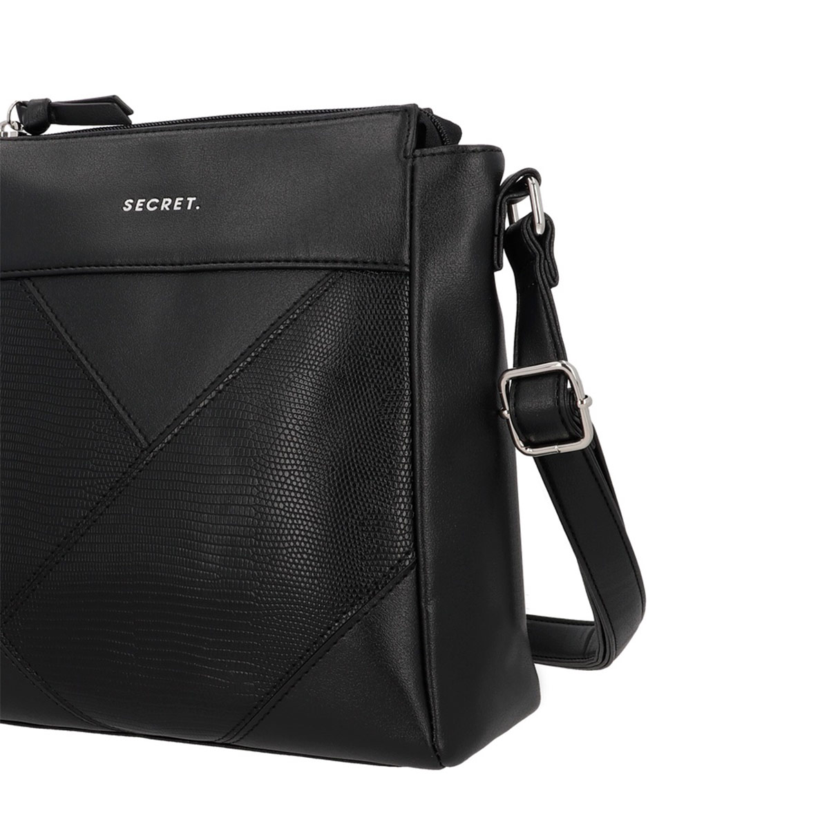 CARTERA BANDOLERA SECRET HUNGRIA NEGRO - 5
