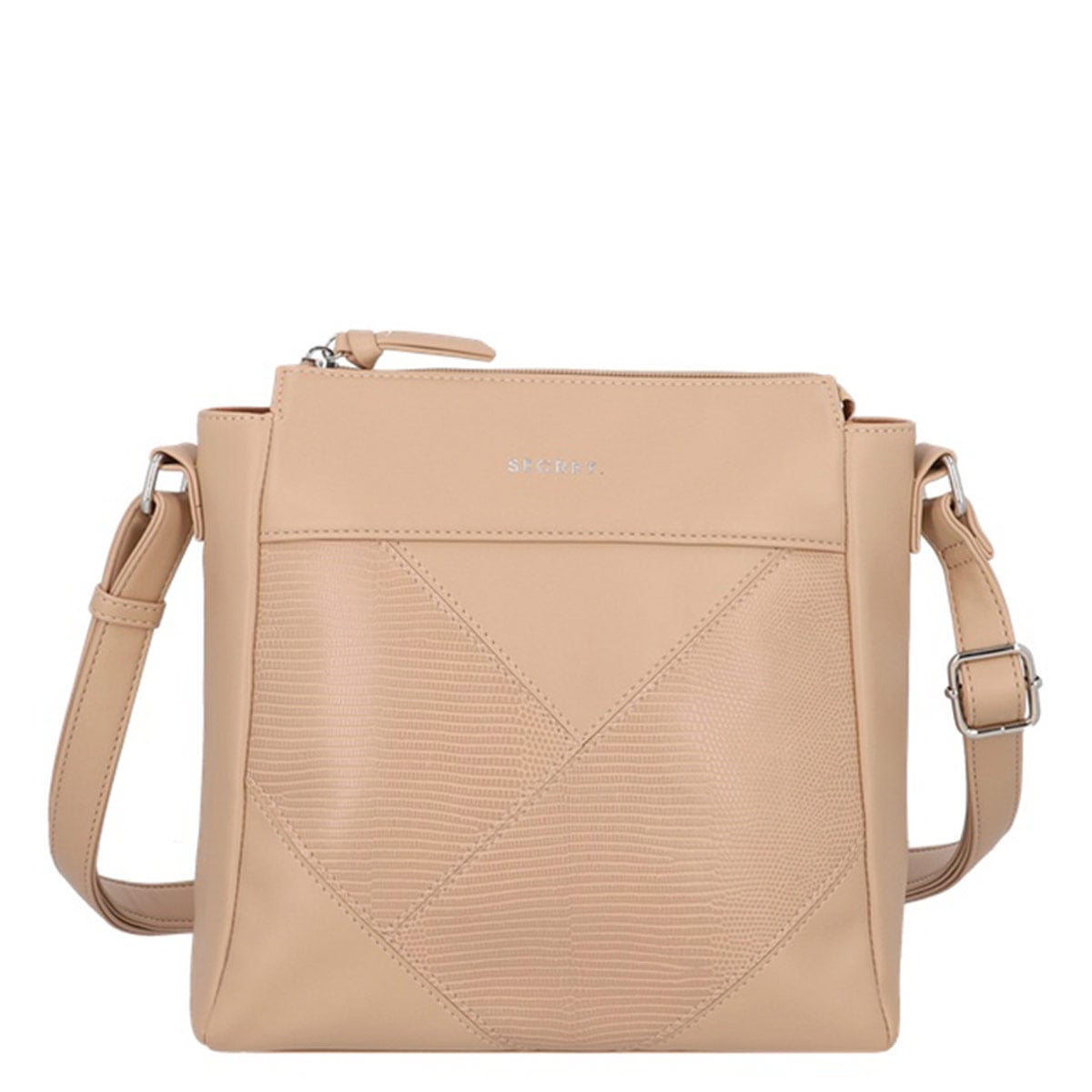 CARTERA BANDOLERA SECRET HUNGRIA BEIGE - 1