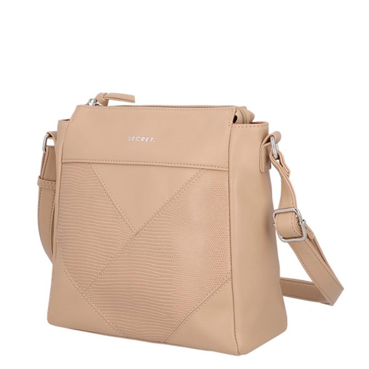 CARTERA BANDOLERA SECRET HUNGRIA BEIGE - 2
