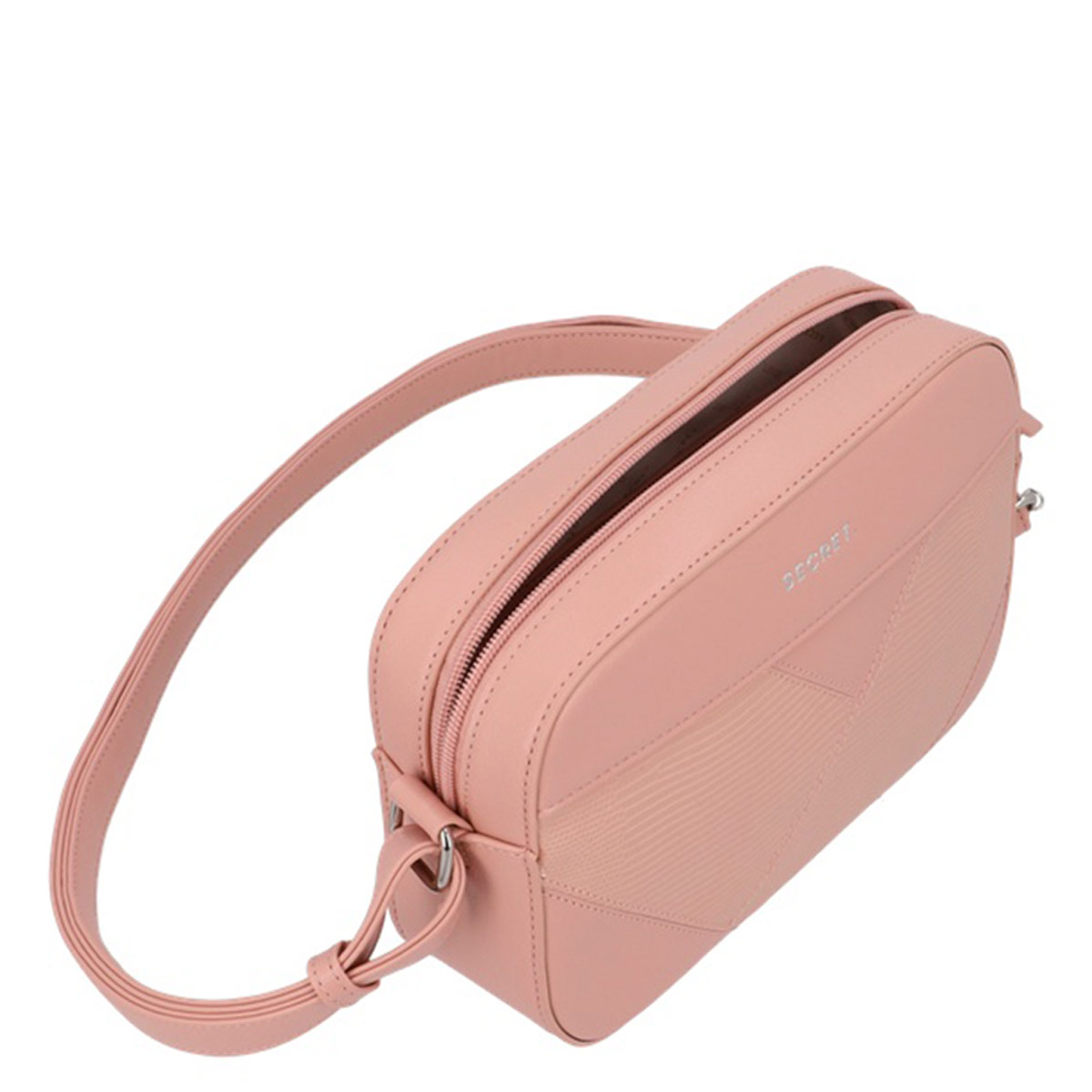 CARTERA BANDOLERA SECRET HUNGRIA ROSADO - 4