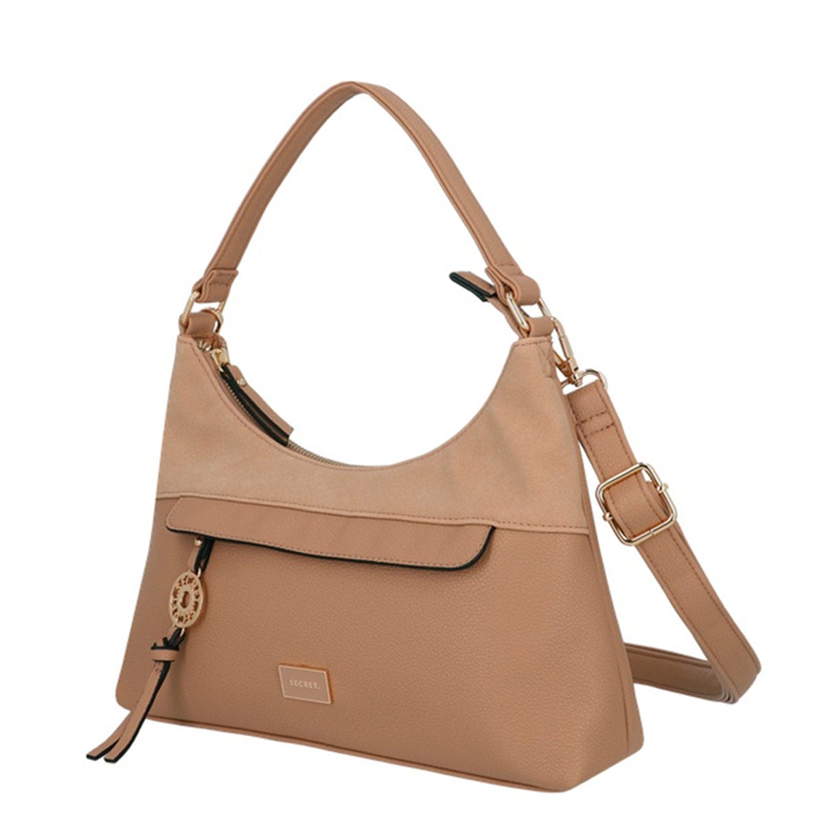 CARTERA BANDOLERA SECRET LAURENS BEIGE - 2