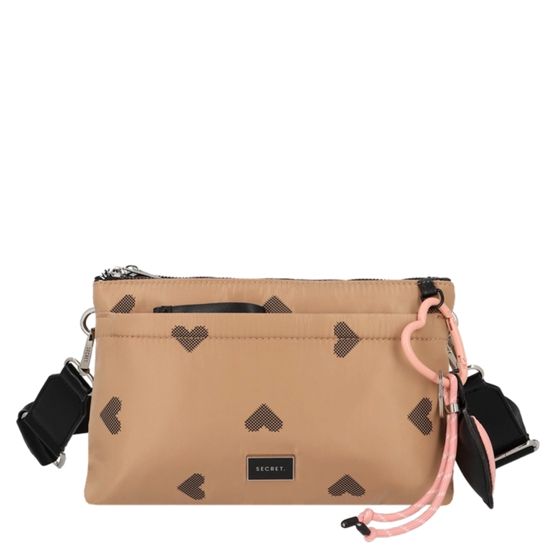 CARTERA BANDOLERA SECRET LOVE CAFÉ - 1