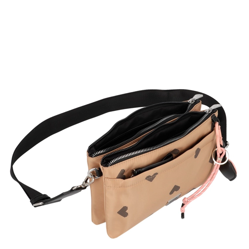 CARTERA BANDOLERA SECRET LOVE CAFÉ - 4