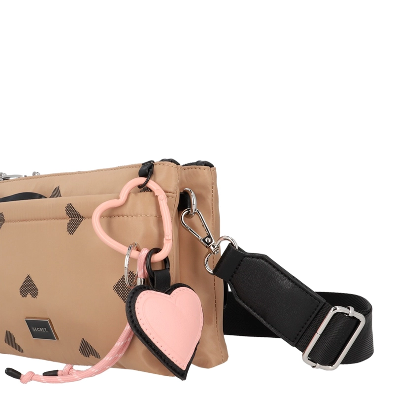 CARTERA BANDOLERA SECRET LOVE CAFÉ - 5