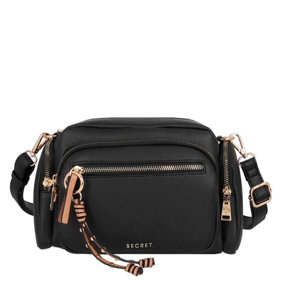 CARTERA BANDOLERA SECRET LUCCA NEGRO - 1
