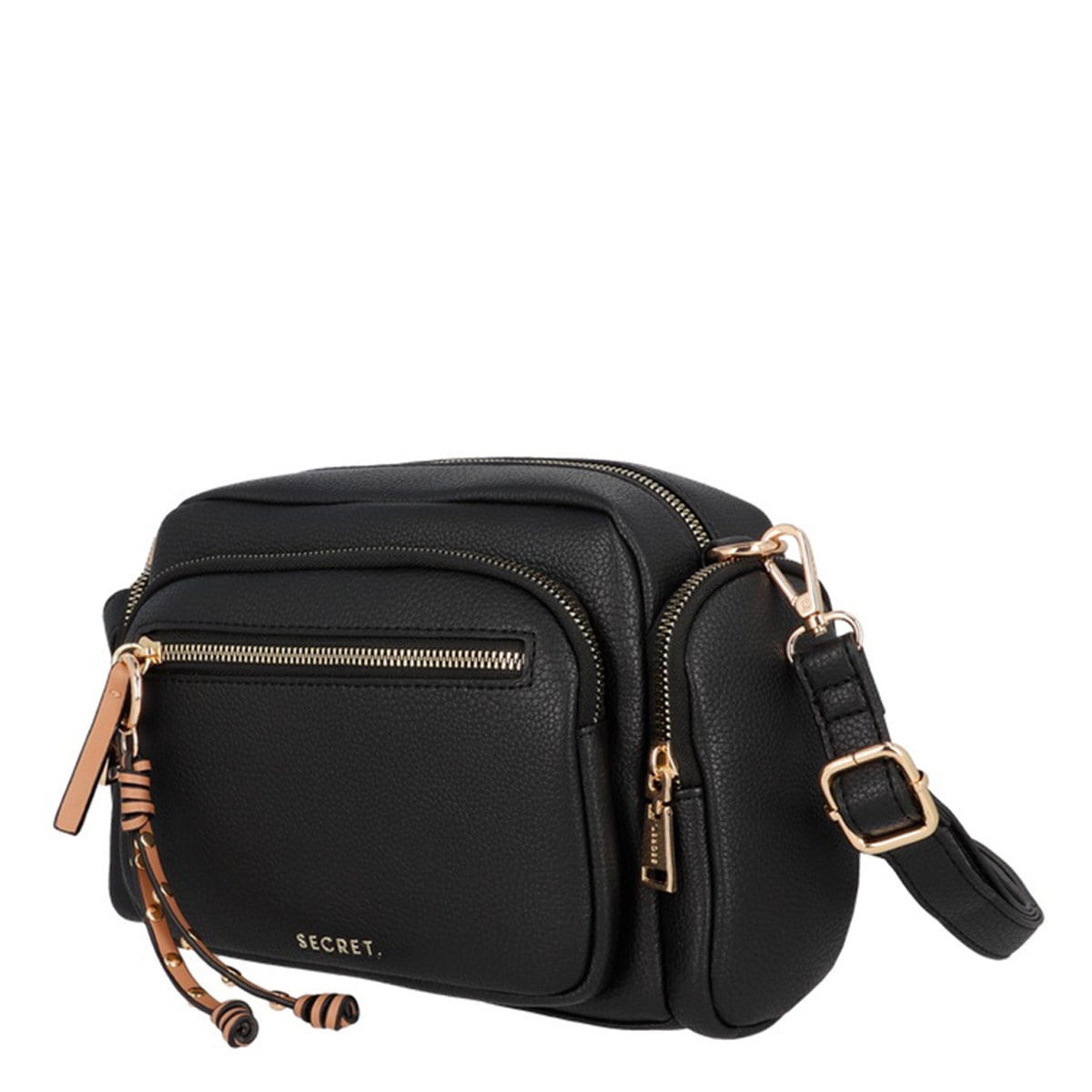 CARTERA BANDOLERA SECRET LUCCA NEGRO - 2