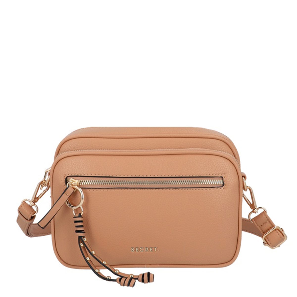 CARTERA BANDOLERA SECRET LUCCA BEIGE - 1
