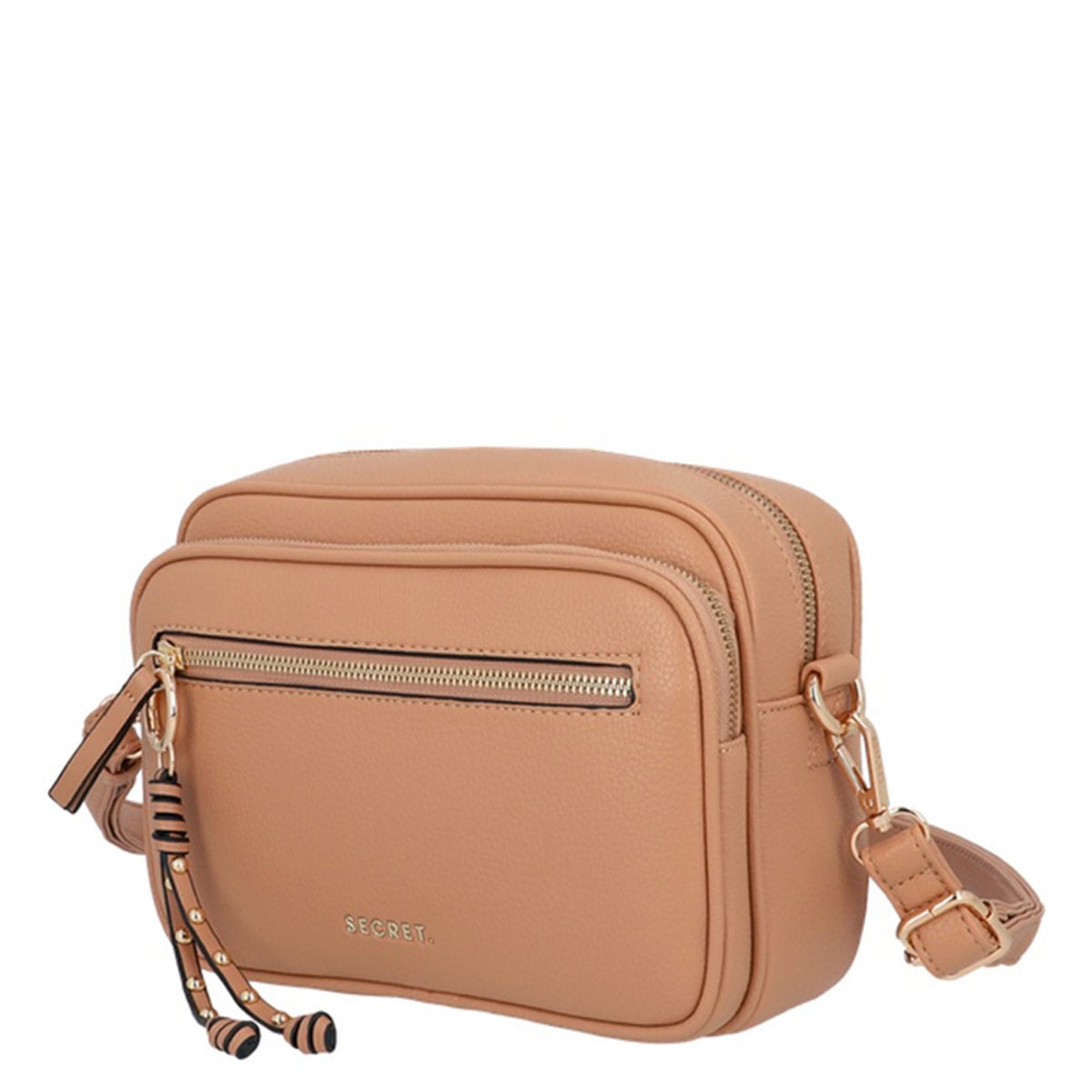 CARTERA BANDOLERA SECRET LUCCA BEIGE - 2