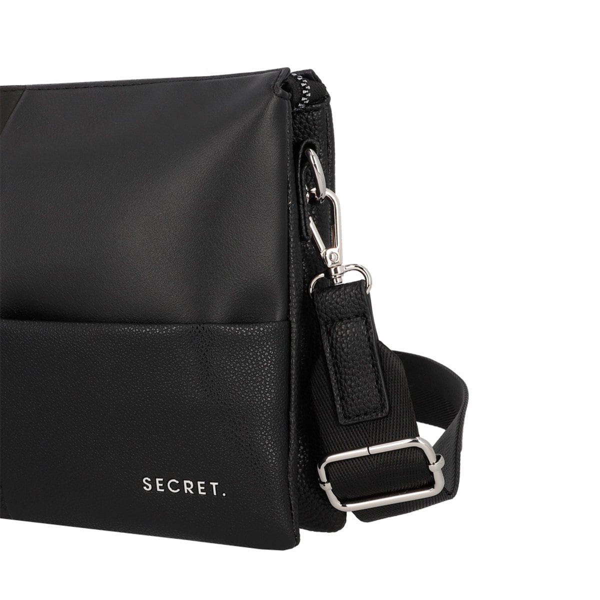 CARTERA BANDOLERA SECRET MALAGA NEGRO - 5