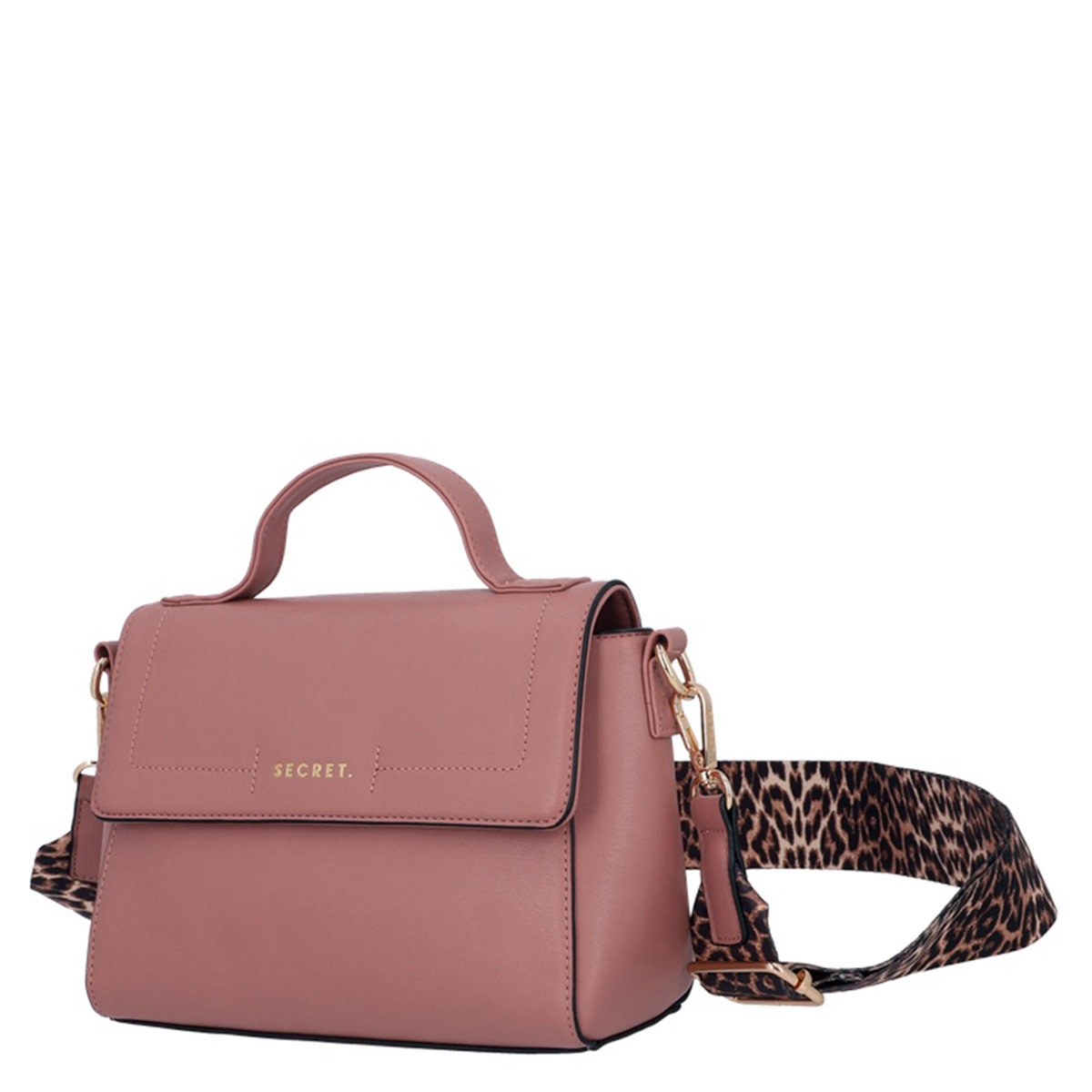 CARTERA BANDOLERA SECRET MARRUECOS ROSADO - 2