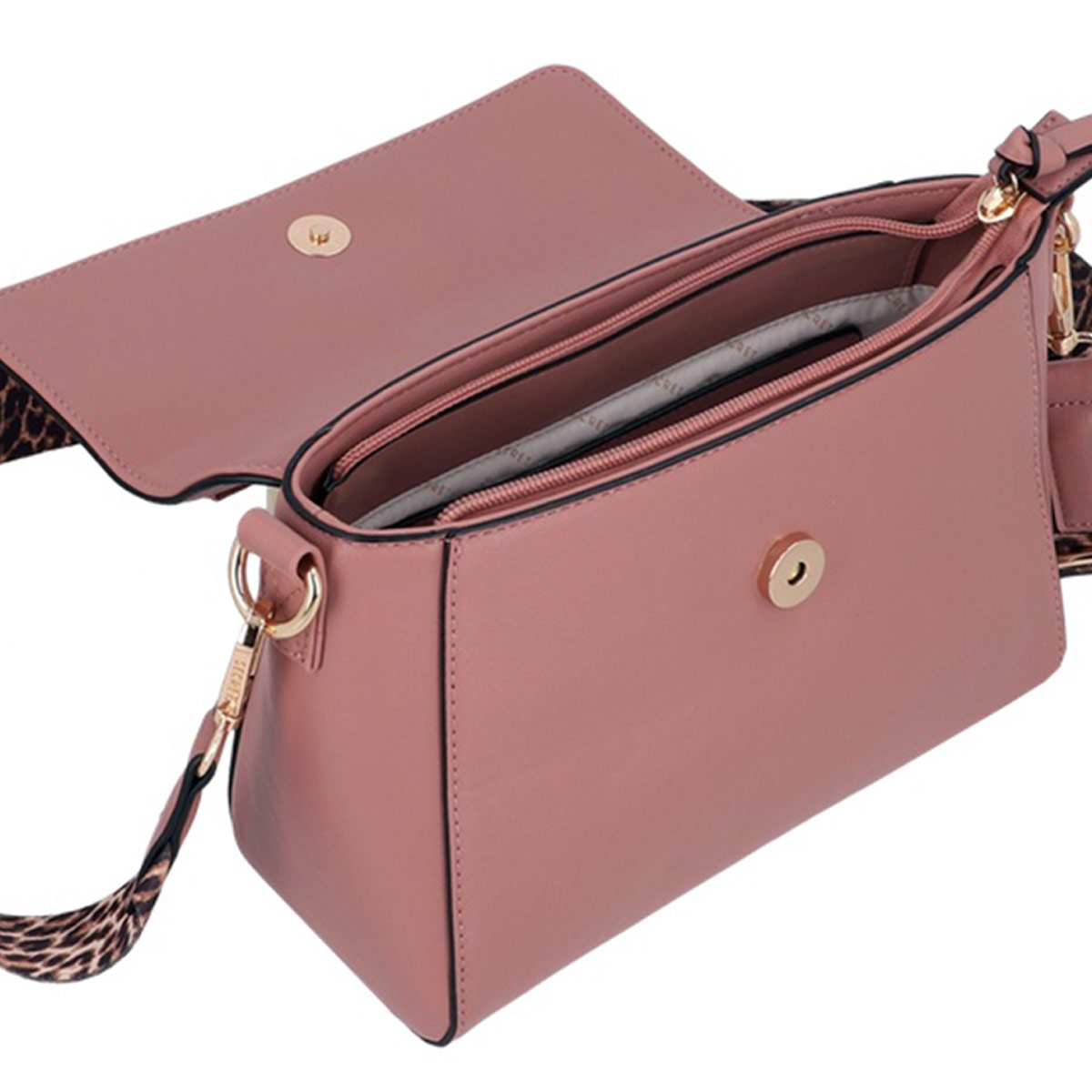 CARTERA BANDOLERA SECRET MARRUECOS ROSADO - 4