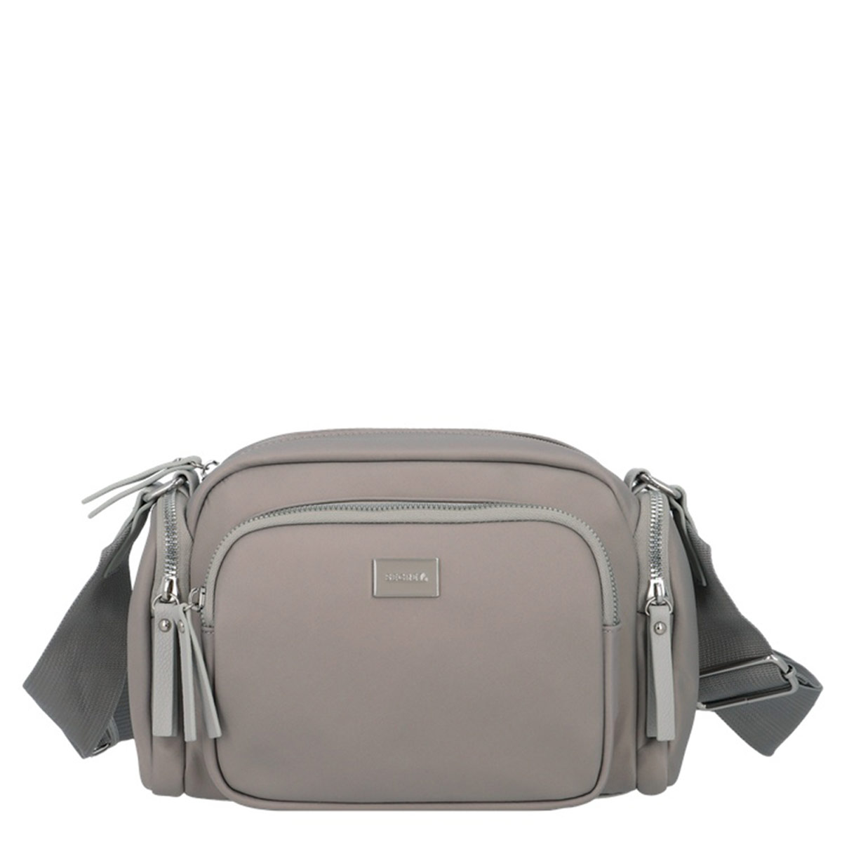 CARTERA BANDOLERA SECRET MICHIGAN GRIS - 1