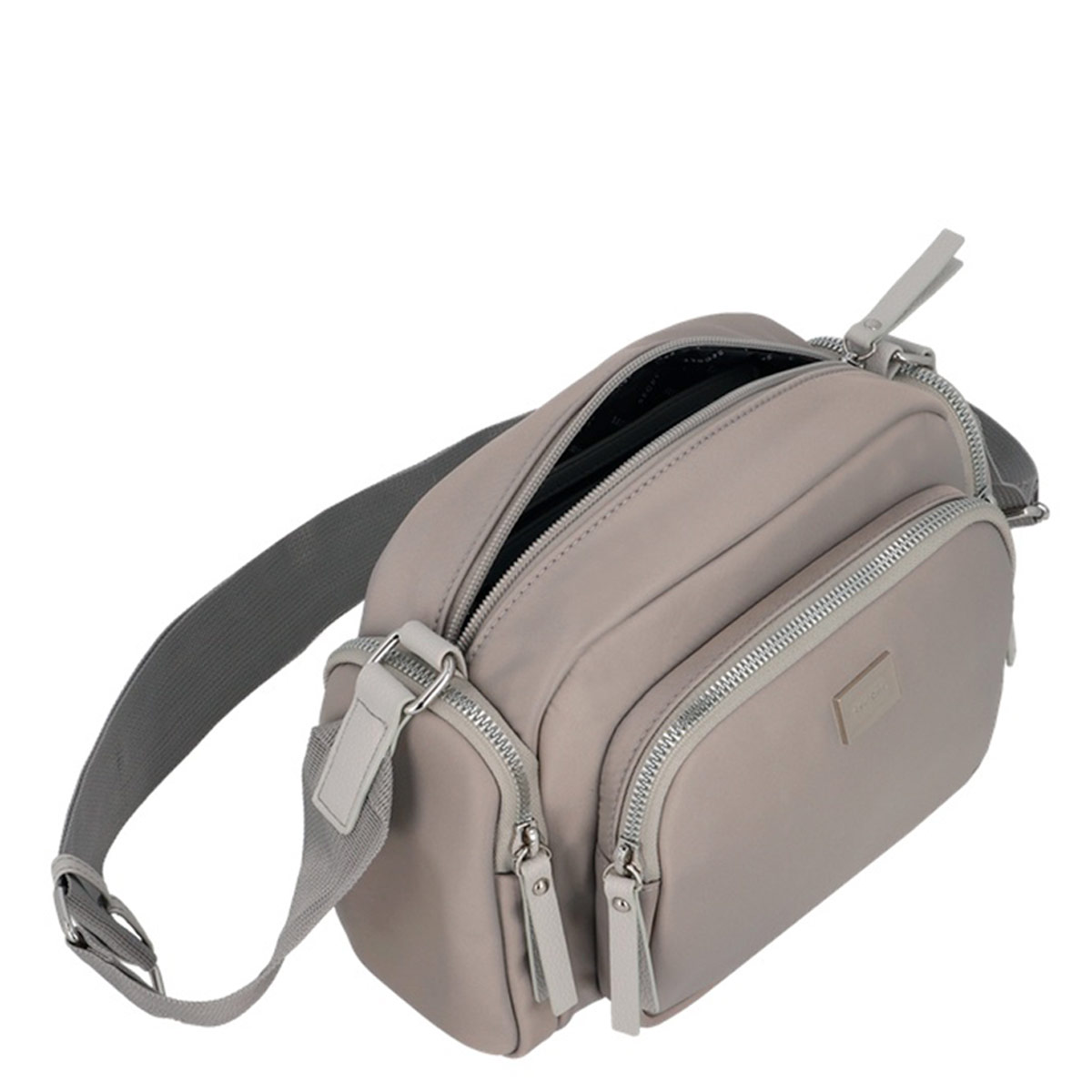 CARTERA BANDOLERA SECRET MICHIGAN GRIS - 4